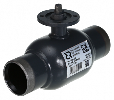 065N0142R RJIP Premium Кран шаровой WW DN100 PN25 GF (приварной, под привод, С/П), Ридан